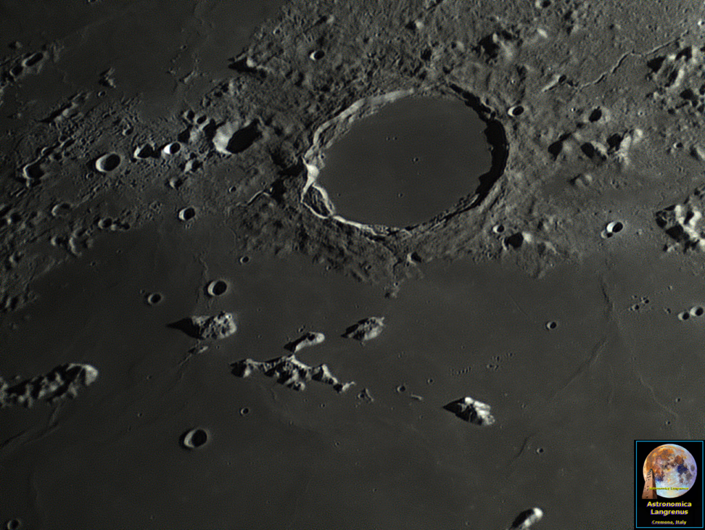 Nord Imbrium col cratere Plato