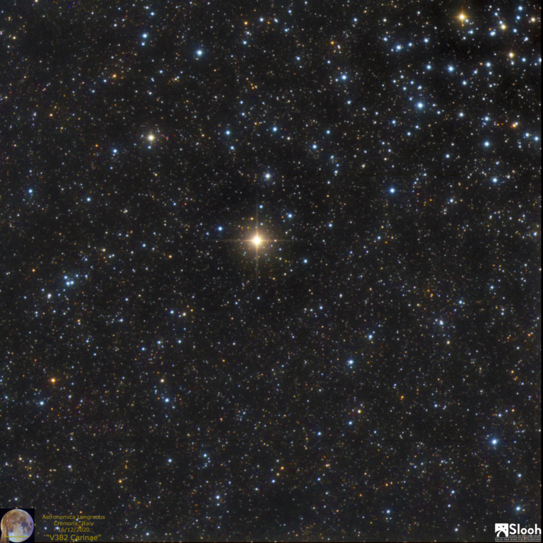 V382 Carinae dal Cile