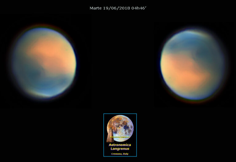Pianeta Marte 19/06/2018 4h46′