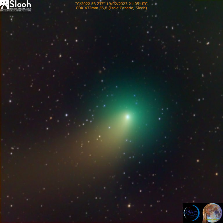 Cometa C/2022 E3 ZTF 19 febbraio 2023