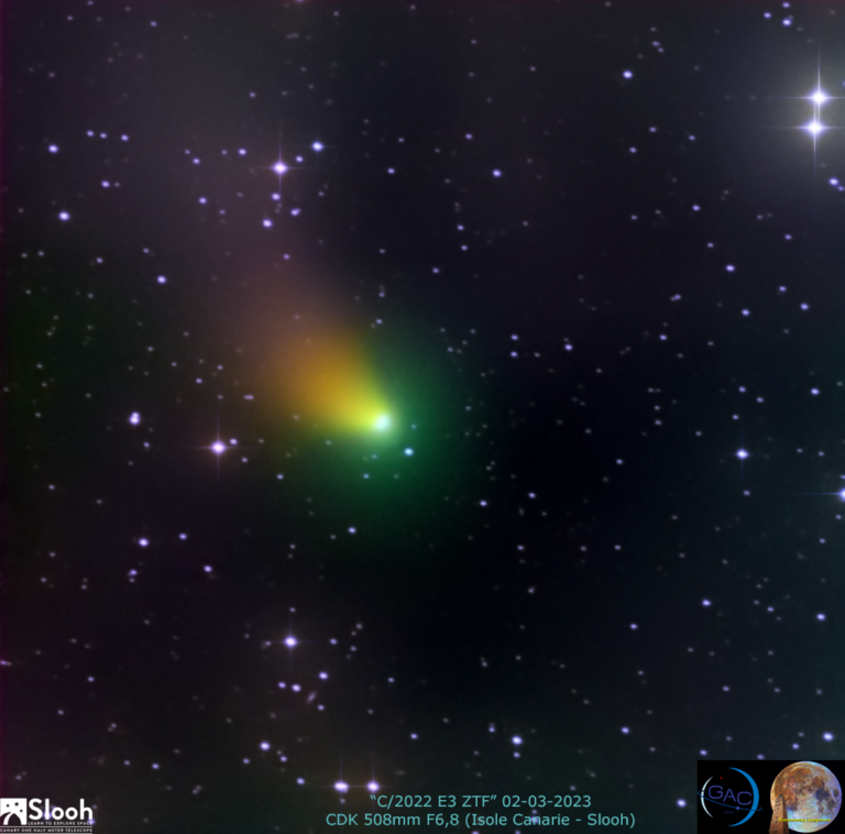 C/2022 E3 ZTF il 2 Marzo 2023