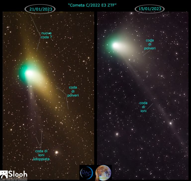 Una nuova coda in C/2022 E3 ZTF