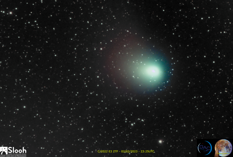C/2022 E3 ZTF senza le code