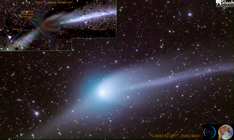C/2022 E3 ZTF il 25 Gennaio 2023