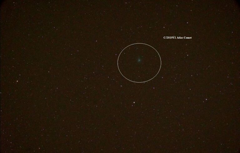 La mia prima cometa C/2019Y1 Atlas