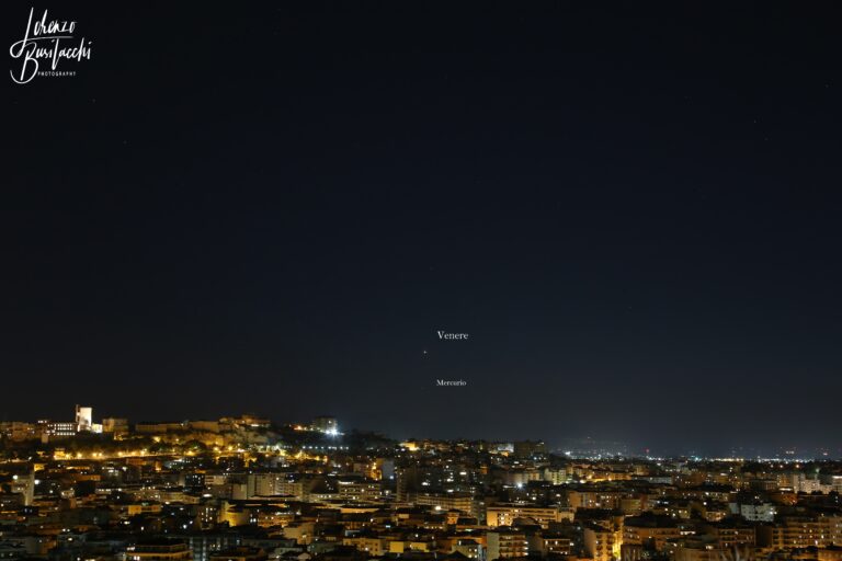 Congiunzione Venere Mercurio