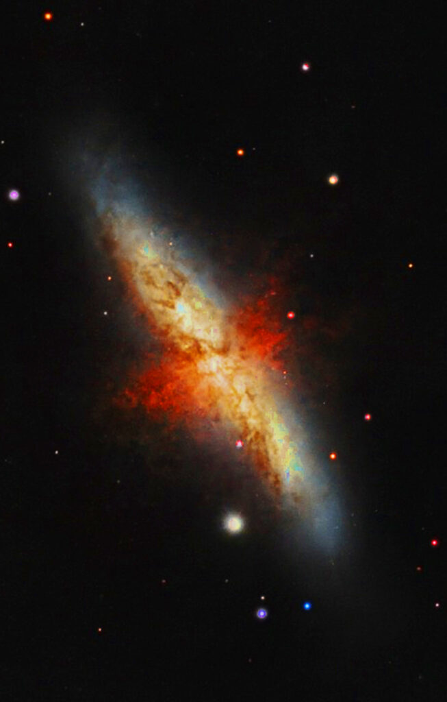 M82 galassia Sigaro