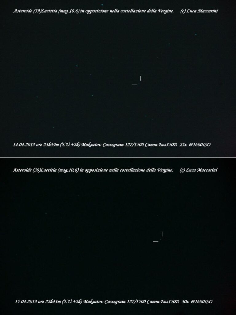 Asteroide (39)Laetitia