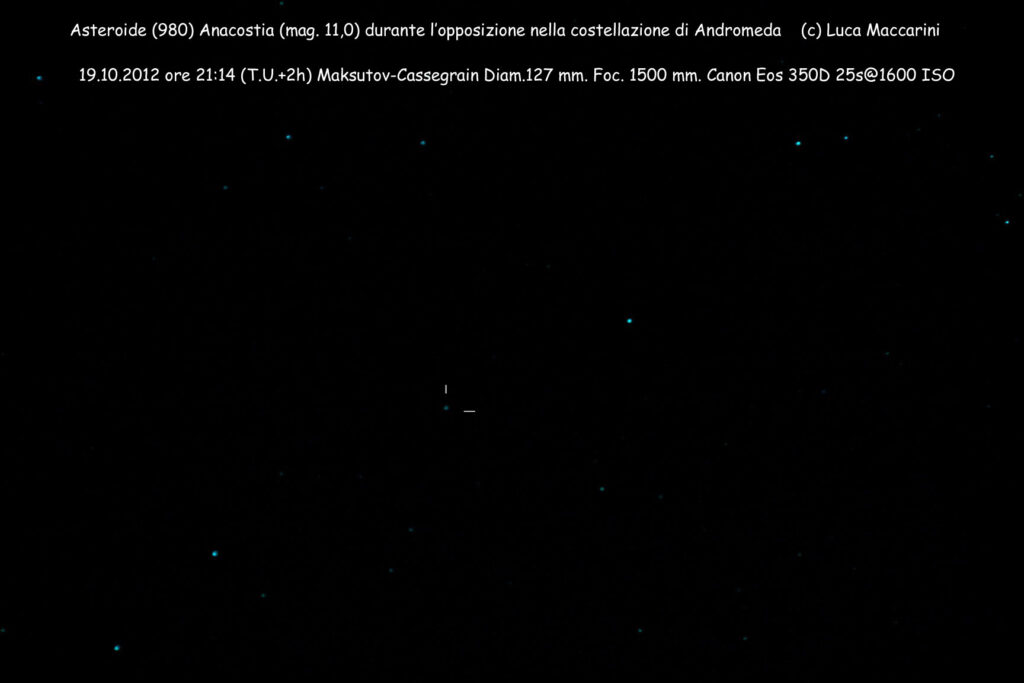 Asteroide (980)Anacostia