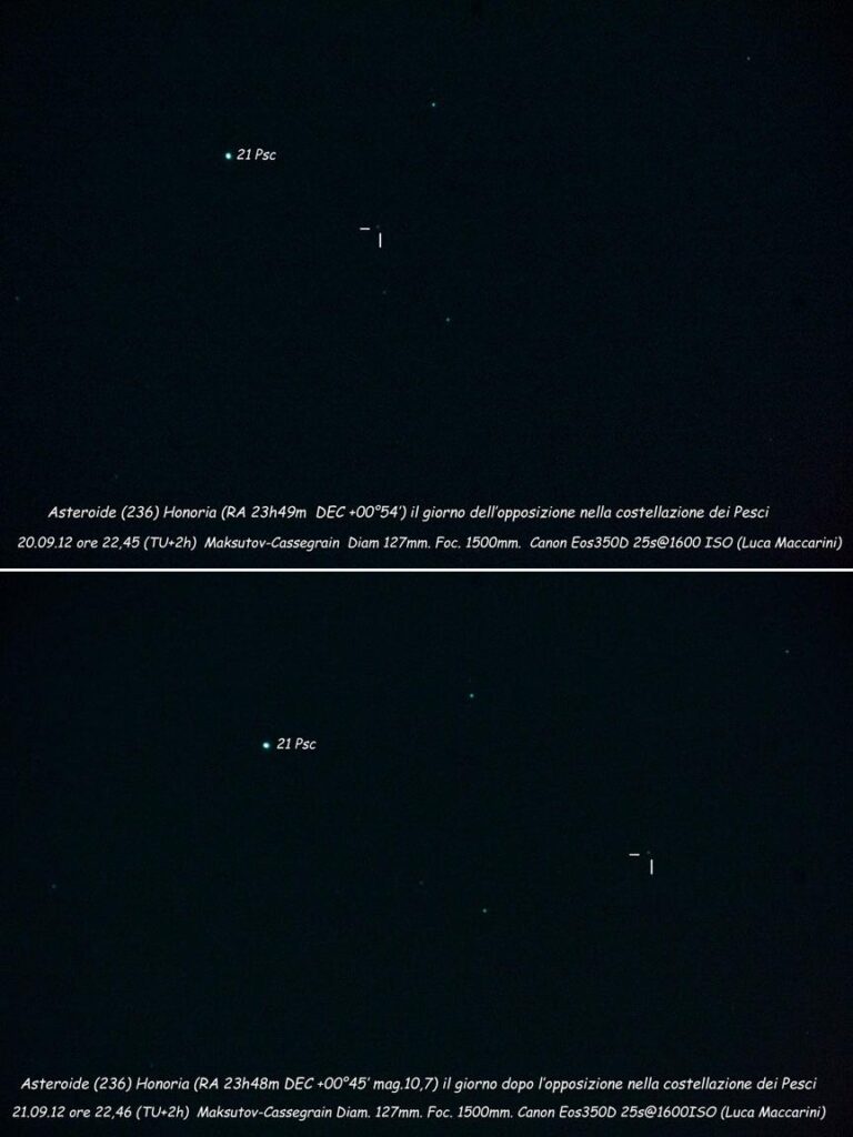 Asteroide (236)Honoria