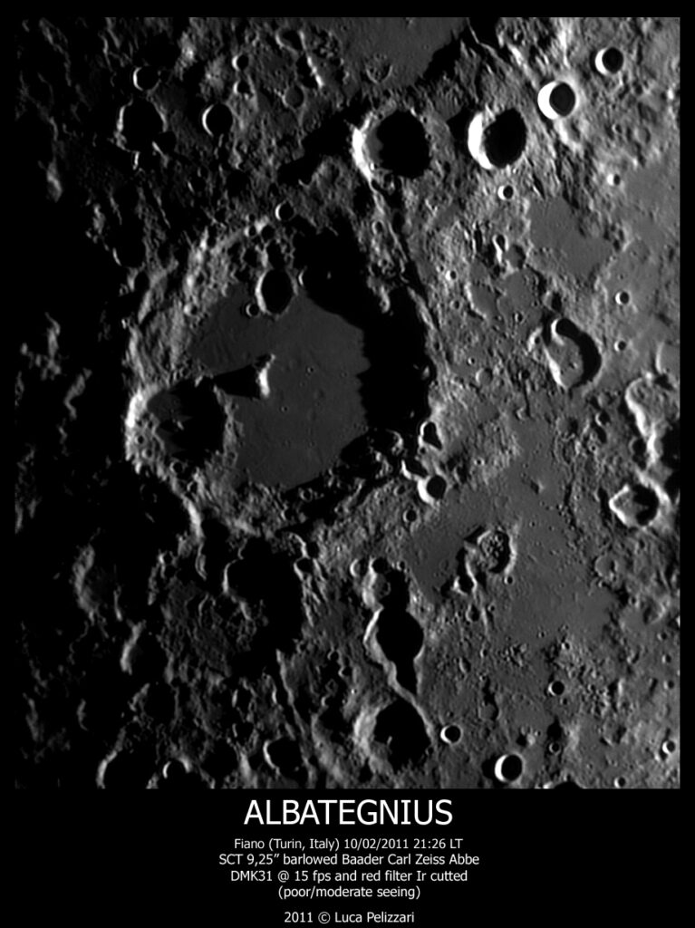 Crater Albategnius
