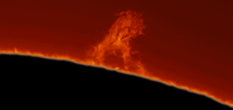 Solar Prominence GIF