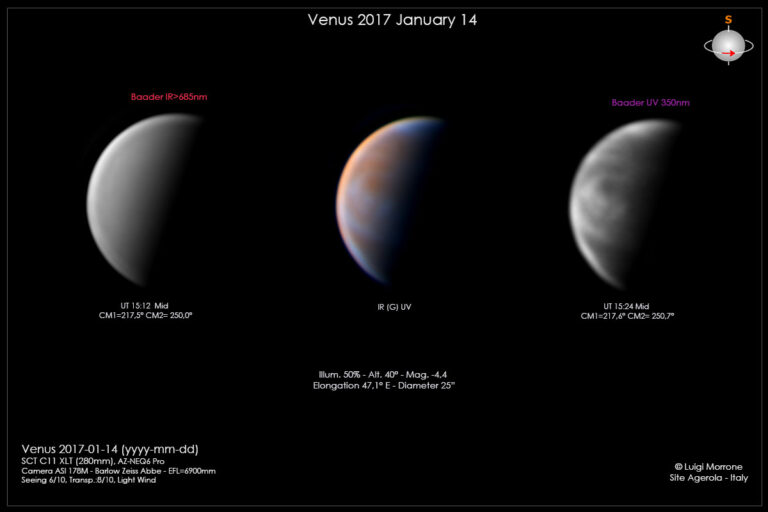 Venere – Dettagli Atmosferici