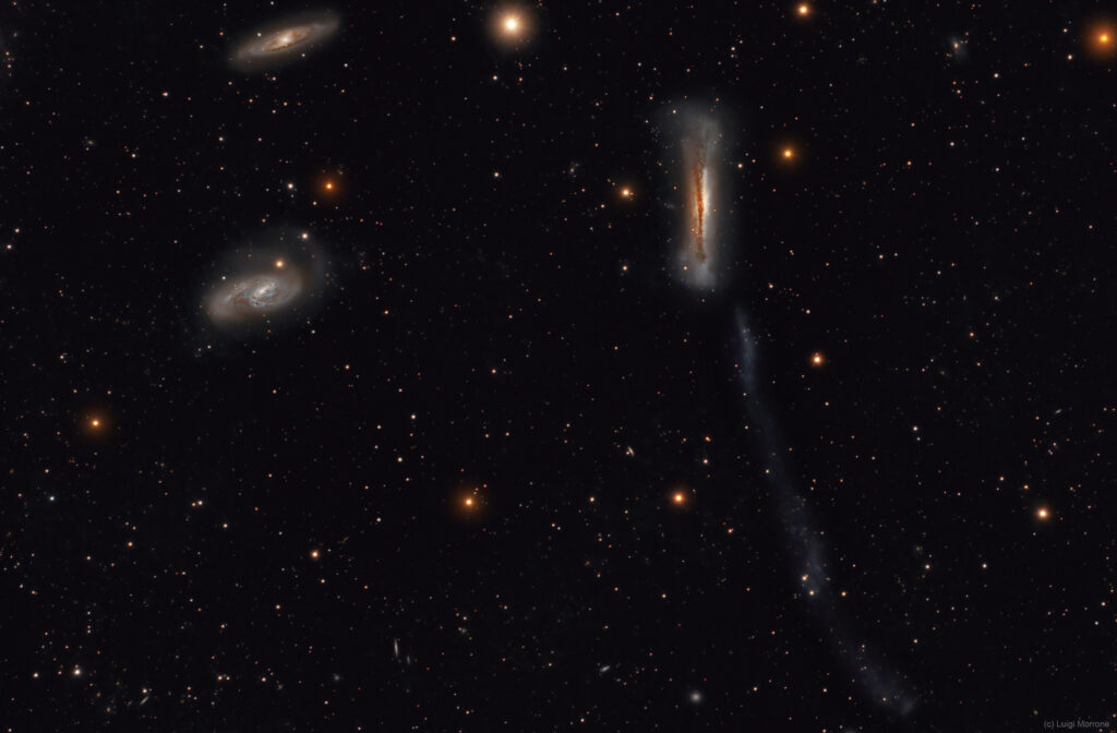 Leo Triplet & Tidal Strem