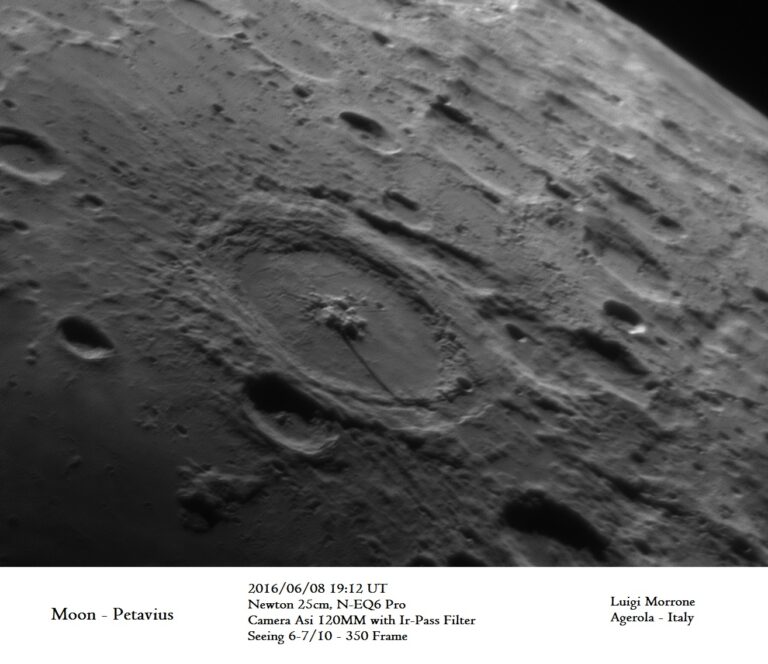 Cratere Lunare – Petavius