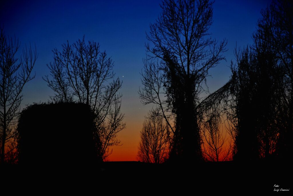 Congiunzione Venere Mercurio