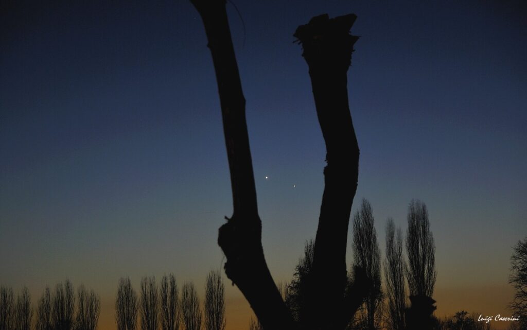 Congiunzione Venere Mercurio