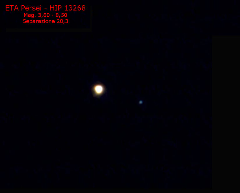 Stella doppia Eta Persei