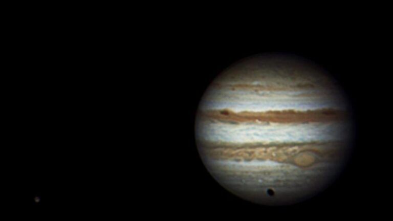 particolare su ganymede