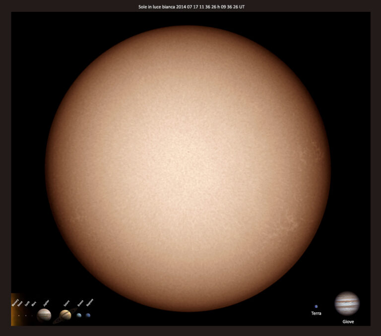 Sole senza macchie solari