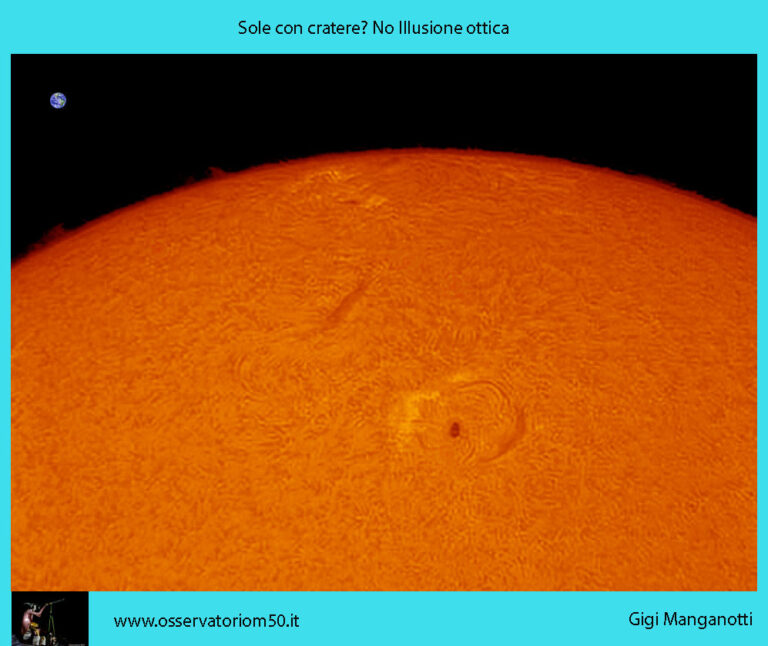 Cratere? No illusione Ottica