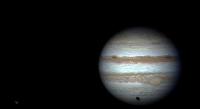 particolare su ganymede