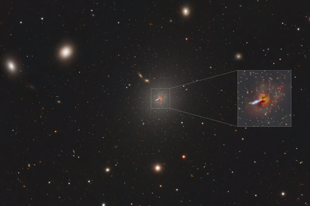 A deep look into M87