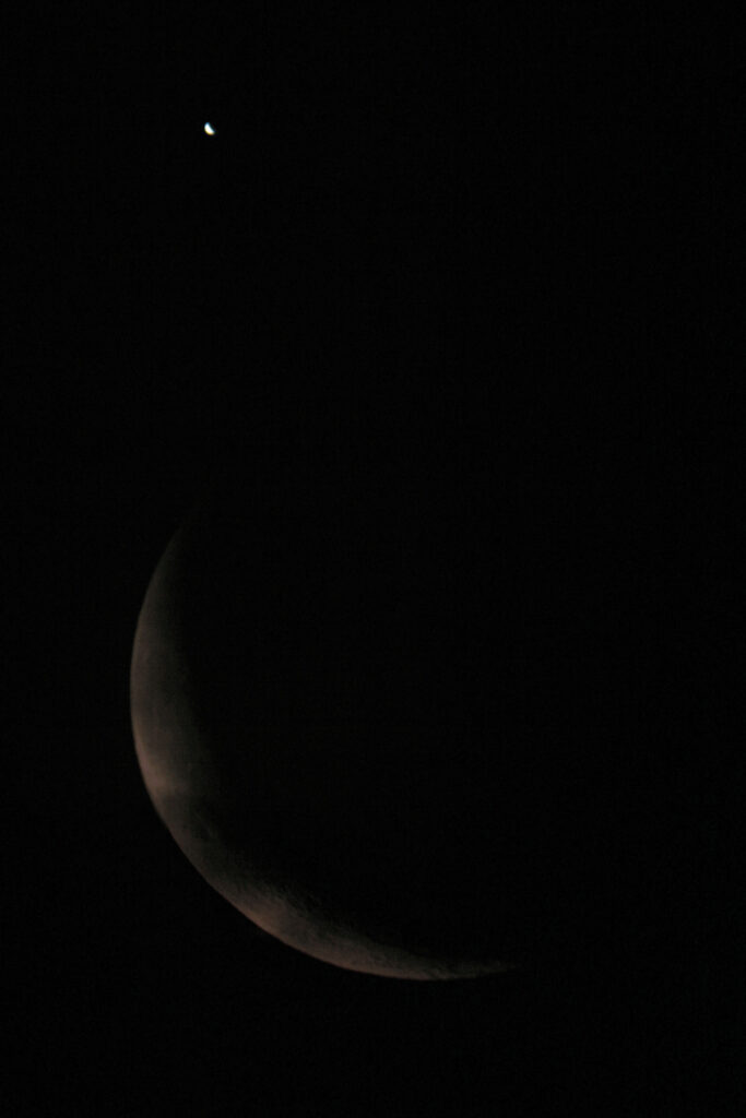Congiunzione Venere-Luna