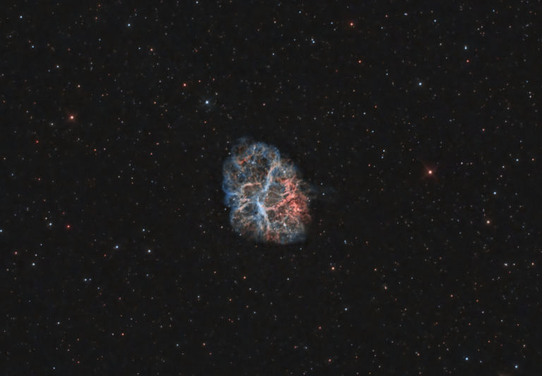 Messier 1 – Nebulosa del Granchio – Resto di supernova nella costellazione del Toro