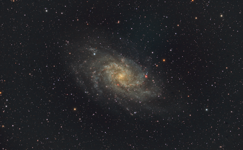 M 33, Galassia nellla Costellazione del Triangolo