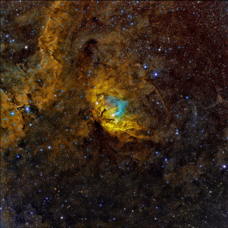 sh2-101 hubble palette