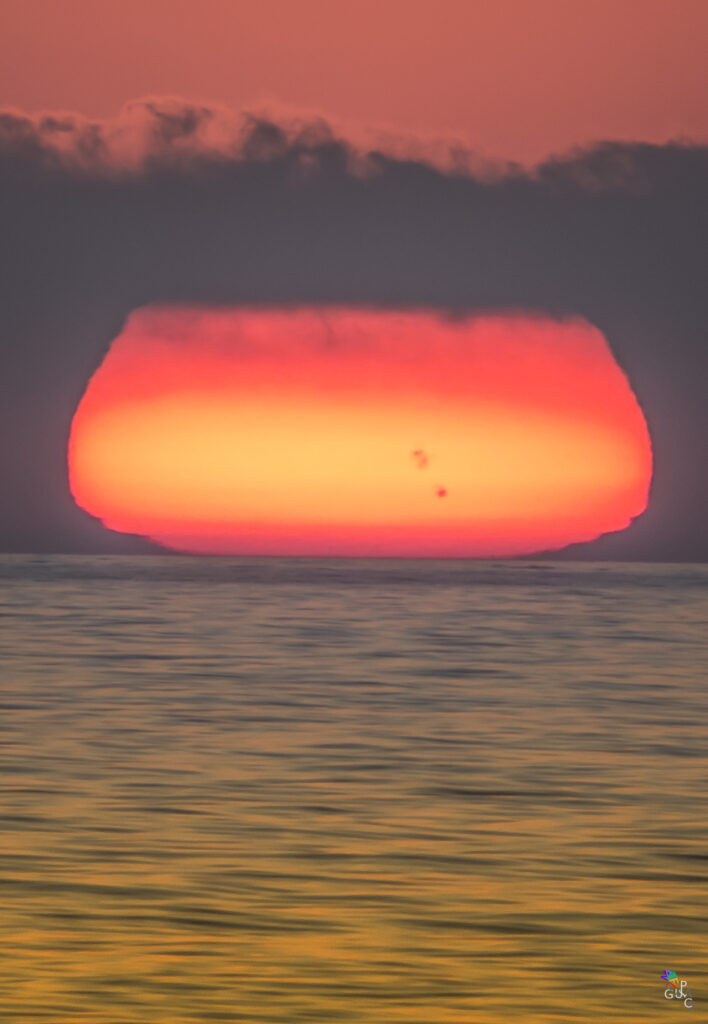 Macchie solari "all’orizzonte"