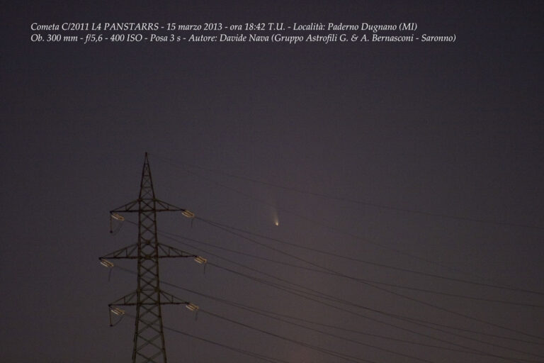 Cometa Panstarrs