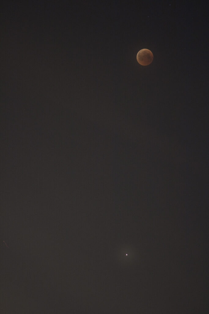 Congiunzione Luna – Marte