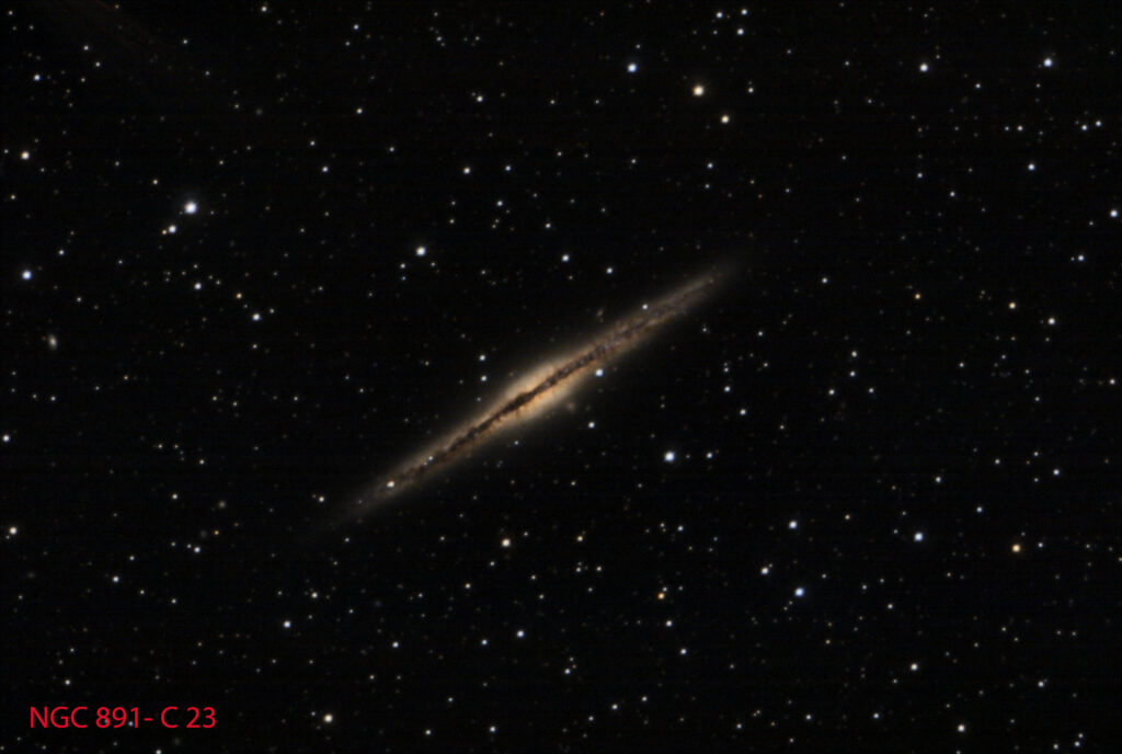 NGC 891, (nota anche come C 23)