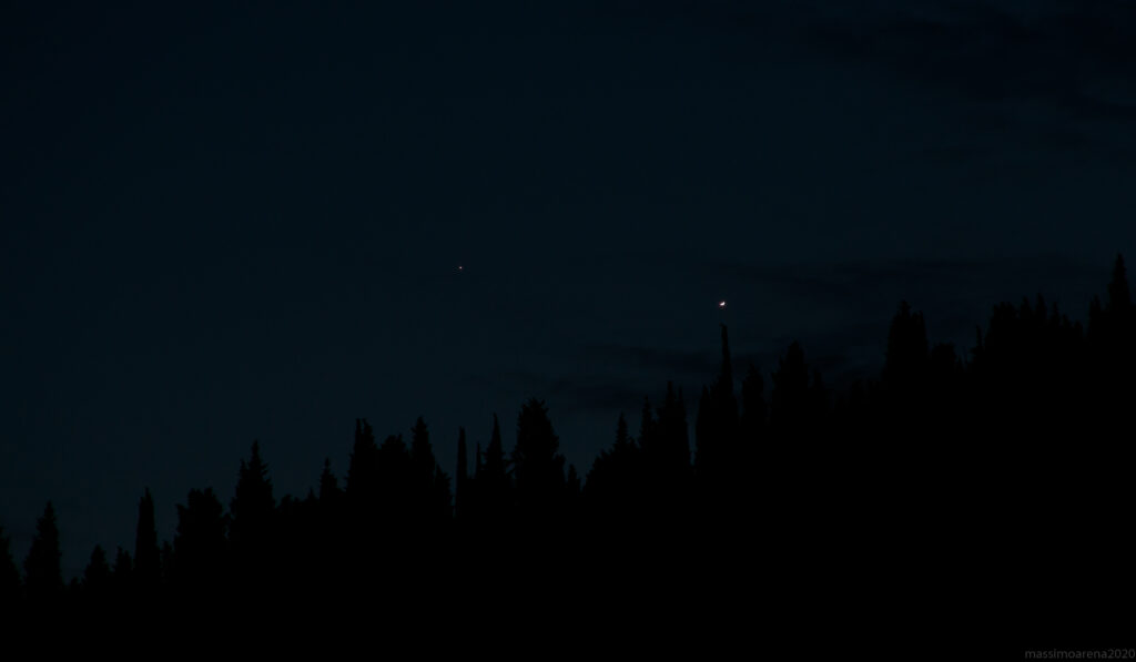 Appuntamento vicino al bosco