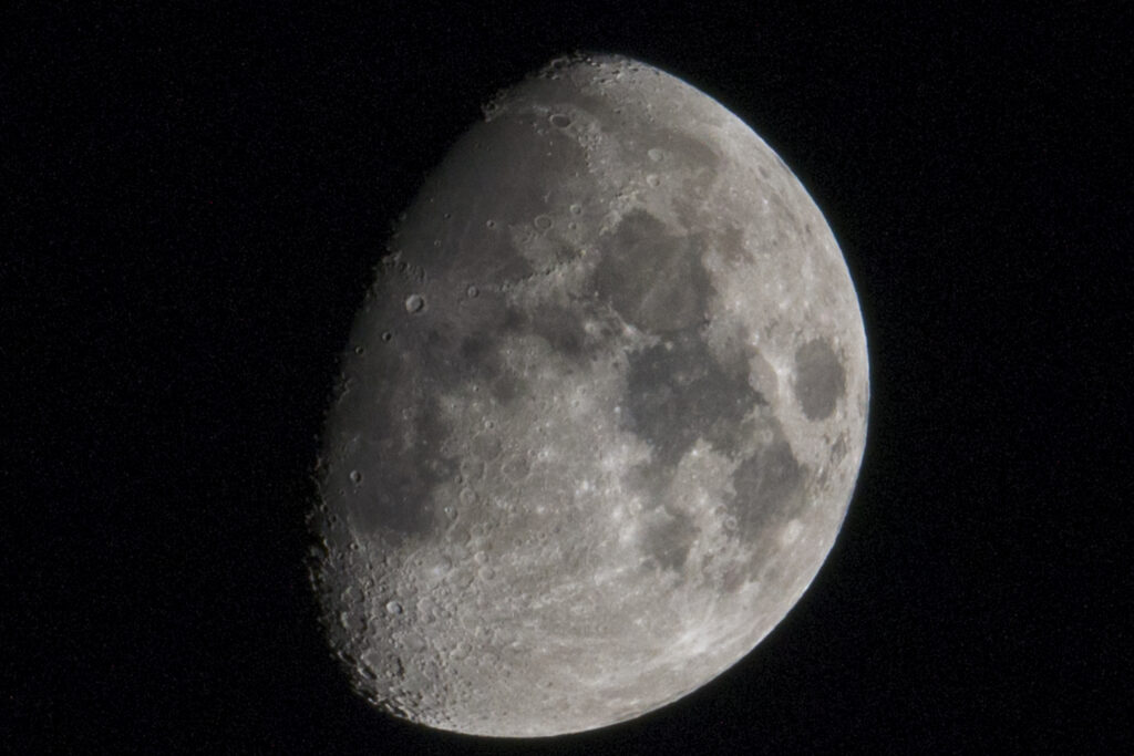 Prima Luce con Luna crescente