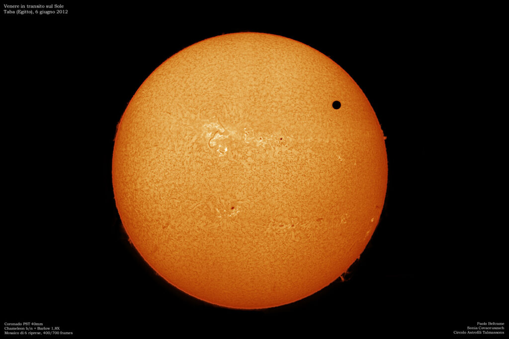 Transito di Venere in H-alfa