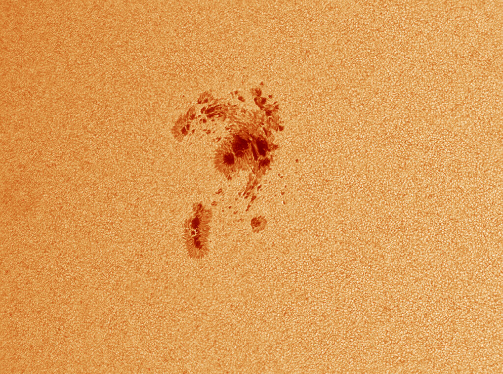 La macchia solare AR 2673