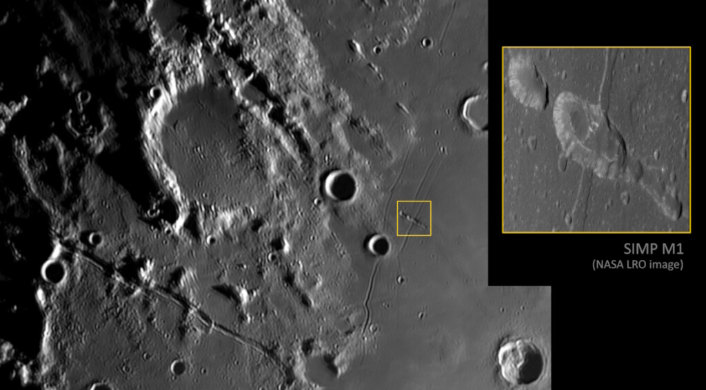 Luna – Rimae Rimae Ariadaeus ed Sosigenes