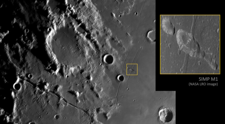 Luna – Rimae Rimae Ariadaeus ed Sosigenes