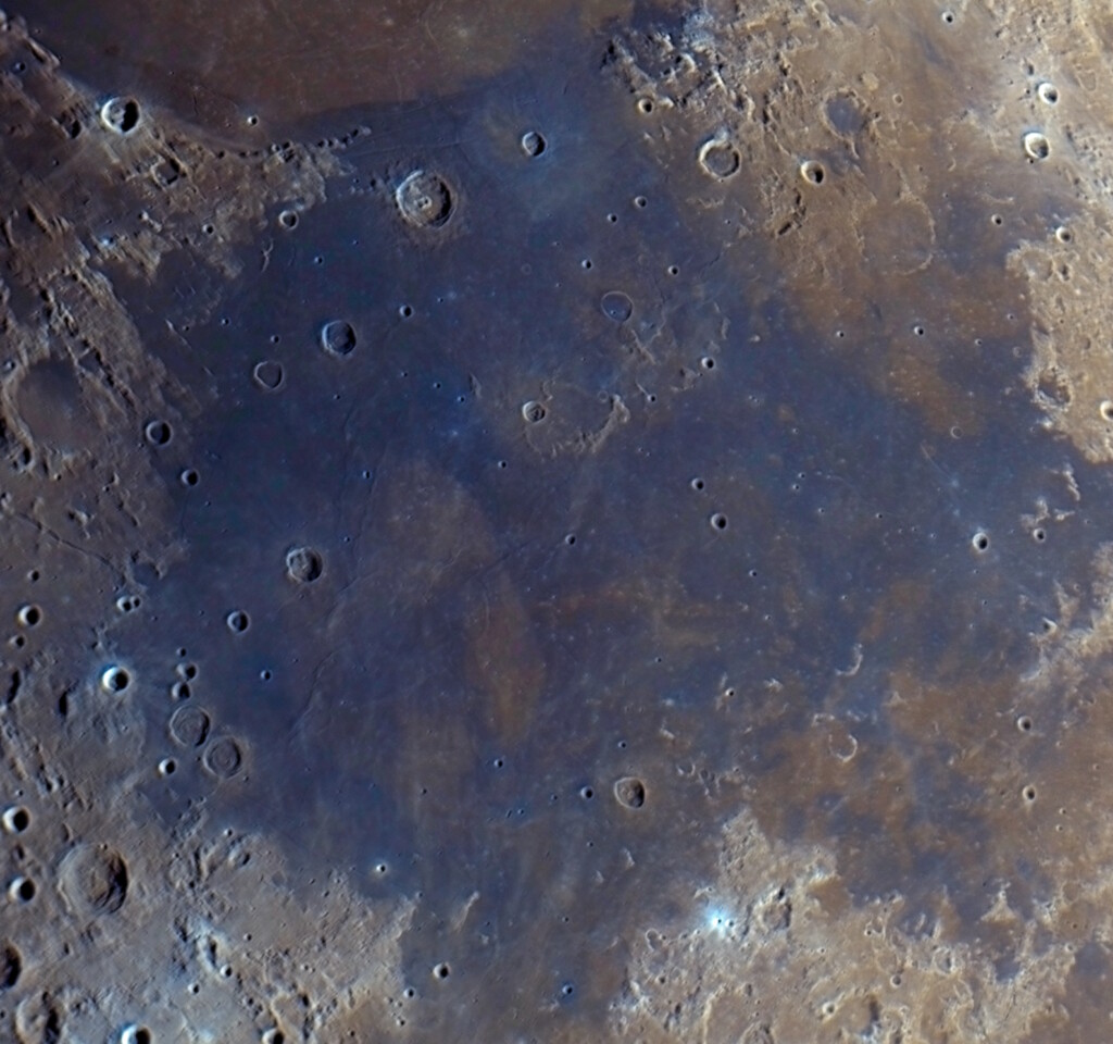Luna a colori 2– Mare Tranquillitatis