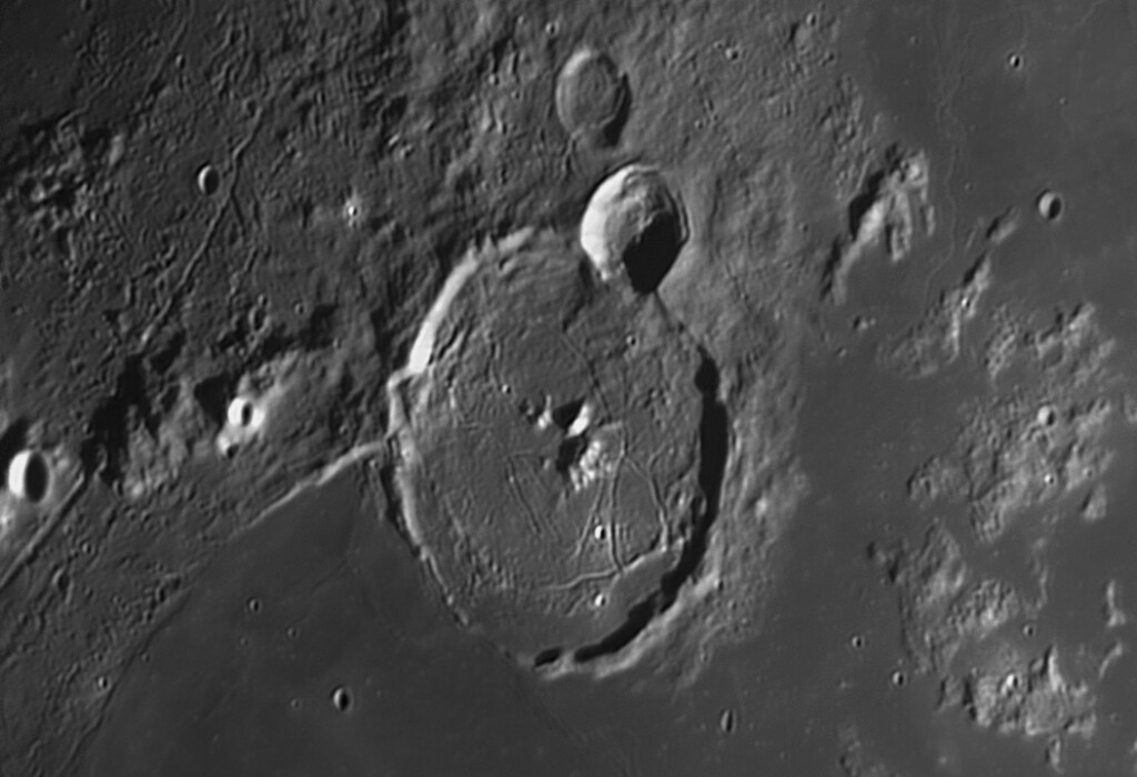 Luna – Cratere Gassendi