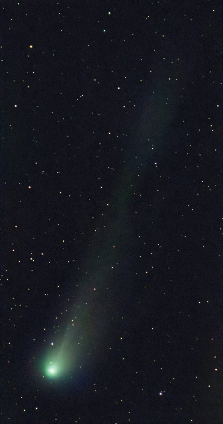 Cometa 12/P Pons-Brooks dal balcone di casa