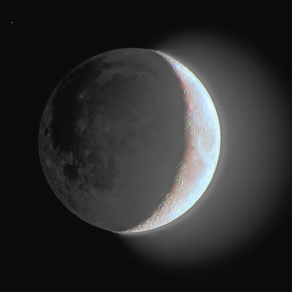 Luna cinerea e minerale