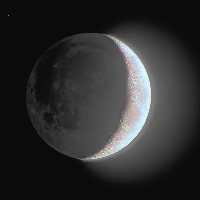 Luna cinerea e minerale