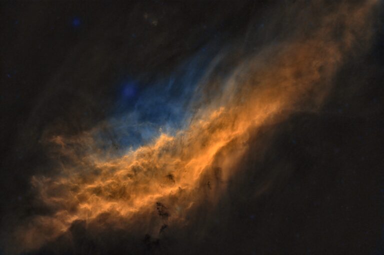 Astrofotografia sotto i lampioni 1 – NGC2499 – California Nebula starless