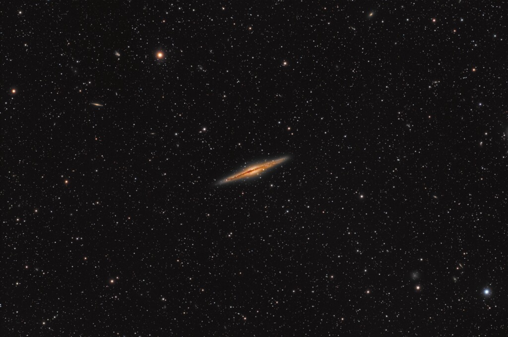 NGC891 The Silver Sliver Galaxy
