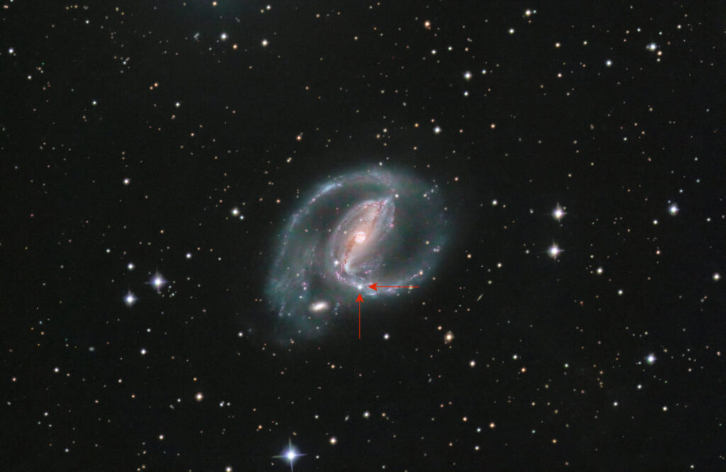 Supernova SN2023rve in NGC1097
