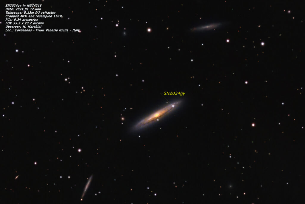 Supernova SN2024gy in NGC4216